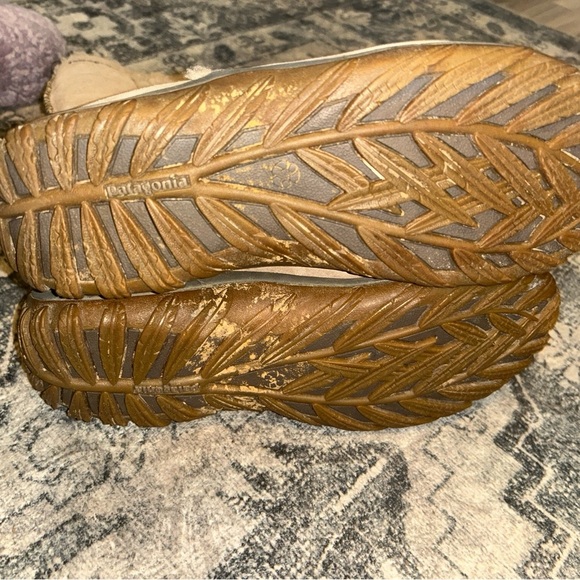 Patagonia Lugano Boots Khaki Suede Waterproof Polartec Primaloft Size 9.5 - Picture 5 of 7